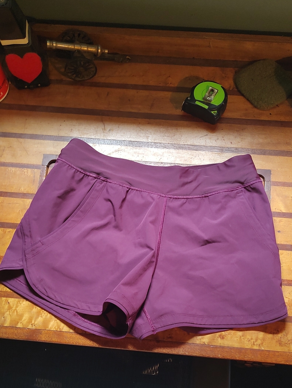 Lands' End Plum Bathing Suit Bottoms Shorts 8 Nwot
